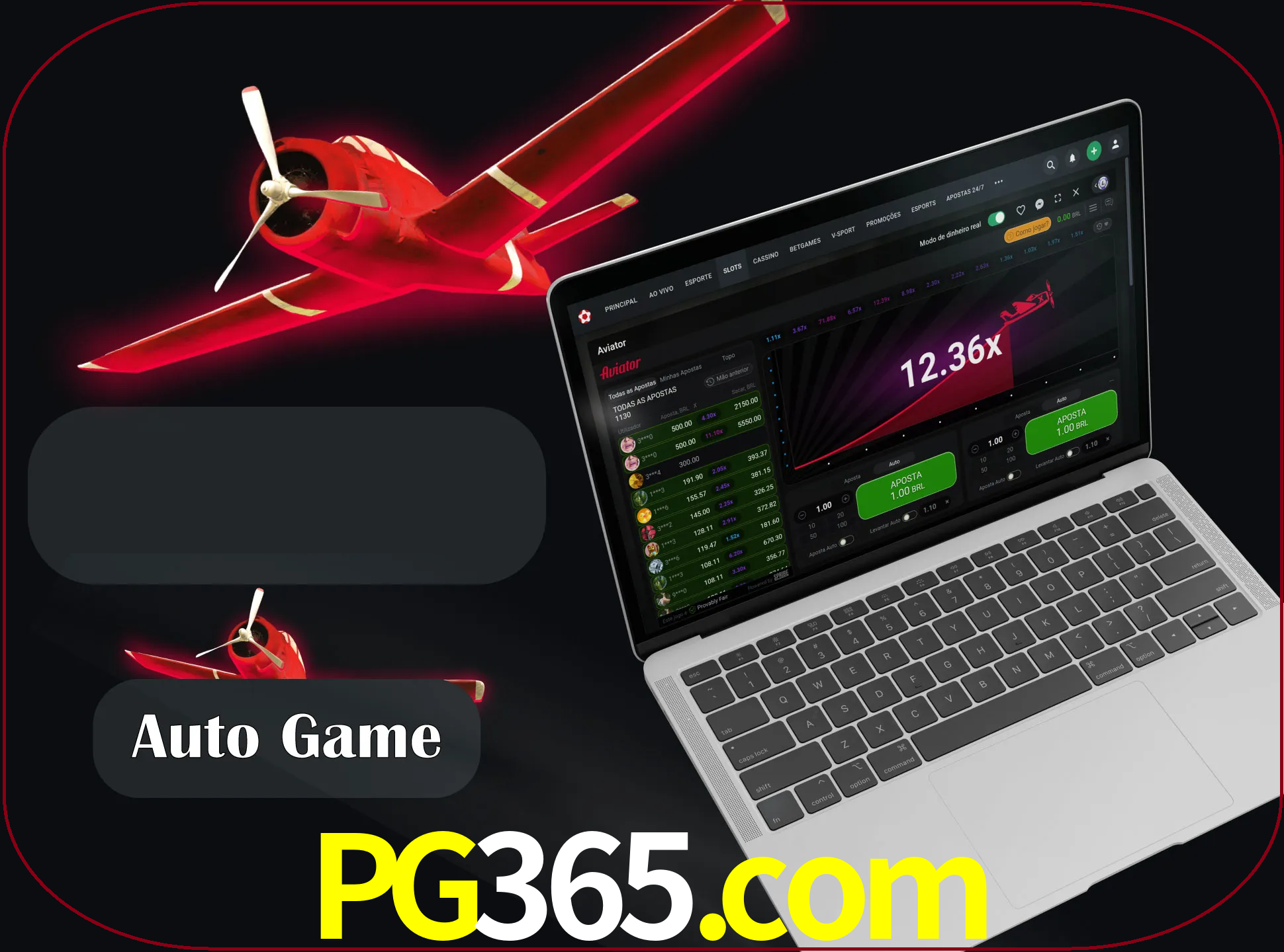 No modo automático, os jogos apostam e sacam seu dinheiro automaticamente.